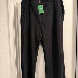 HALARA Classic Black Corduroy Trousers
